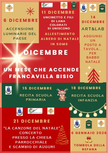 Eventi Dicembre 2025