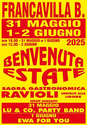 Sagra "BENVENUTA ESTATE"